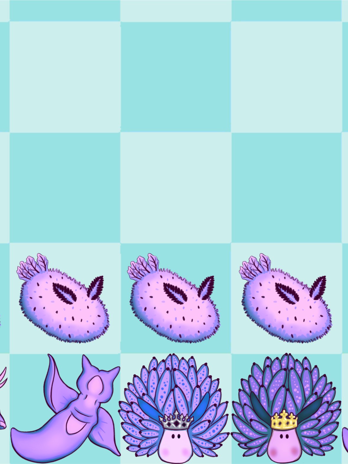 FREE Sea Slug Digital Chess Set! (png images) product image (6)