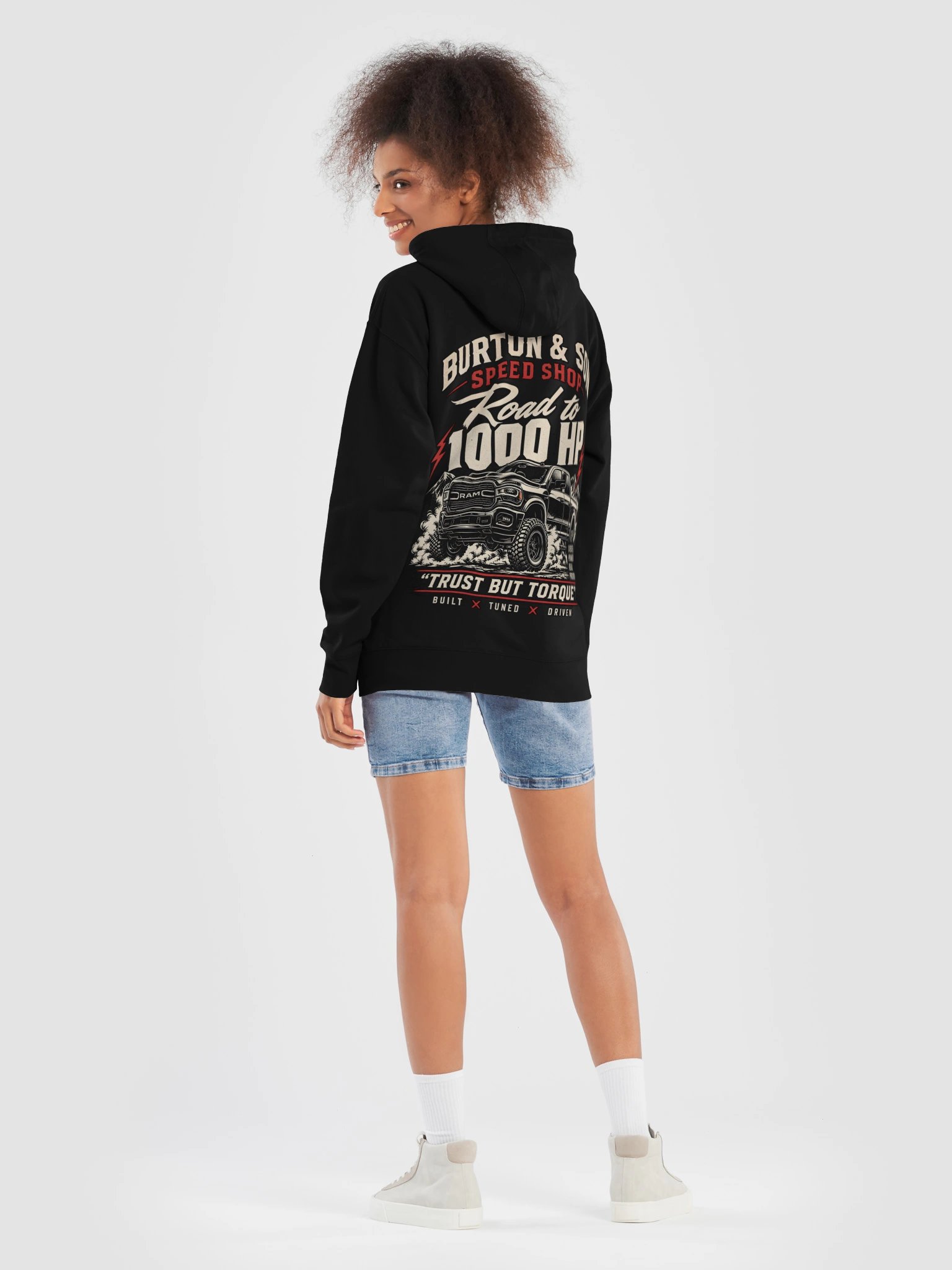Road to 1000HP Premium Hoodie product image (8)