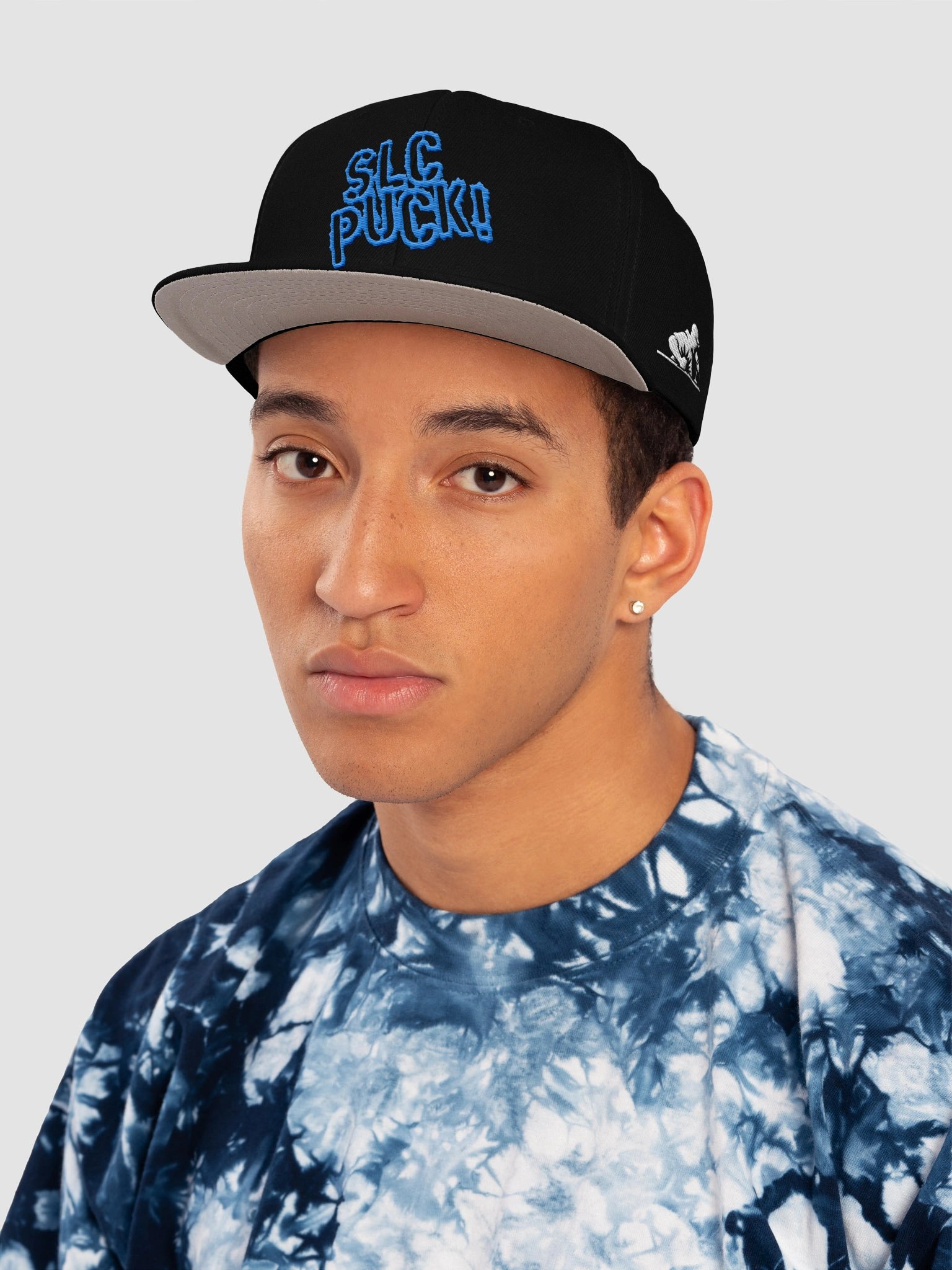 SLC Puck "Broadcast Black & Blue" Snapback product image (6)