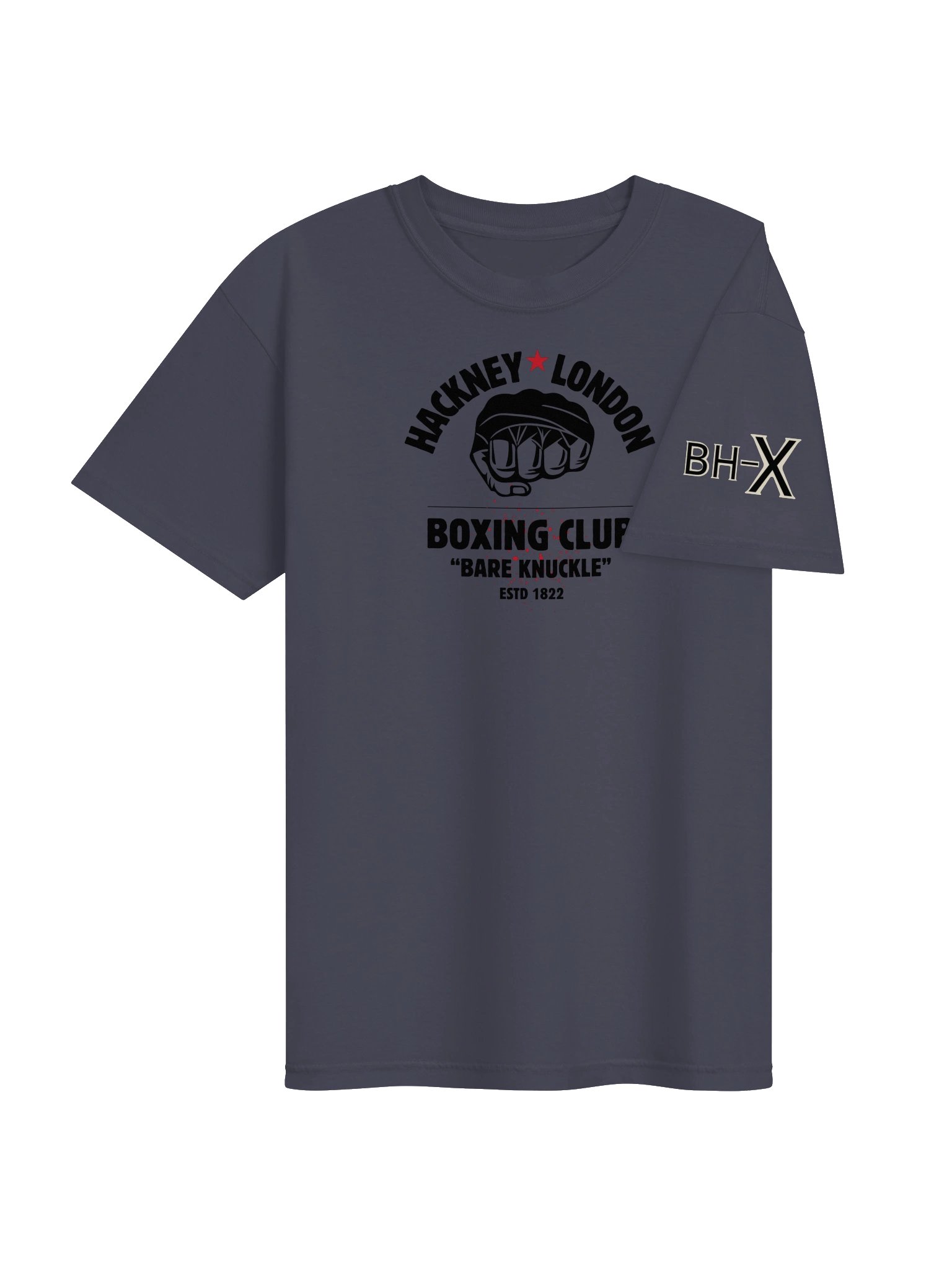 Hackney Boxing Club (BLK) | Heavy T-Shirt | Originology | Black History X product image (4)