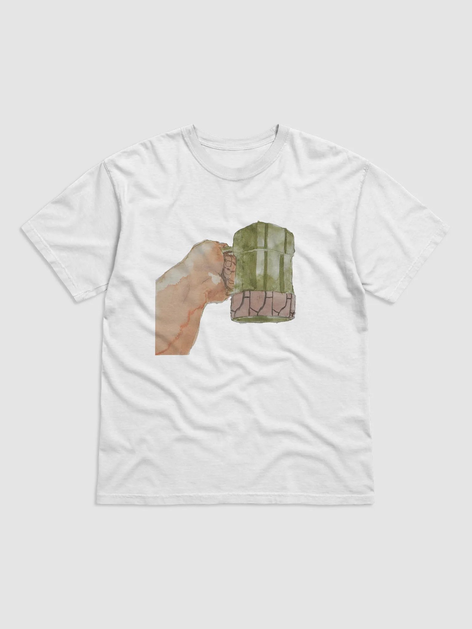 The Cup Watercolor T-shirt product image (1)