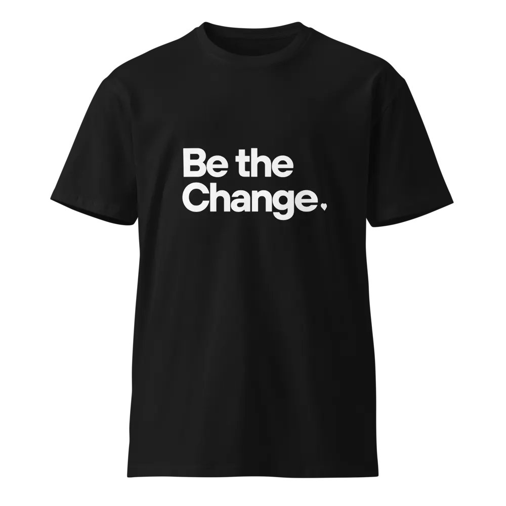 LIMITED EDITION - Be The Change (Black v1) product image (4)