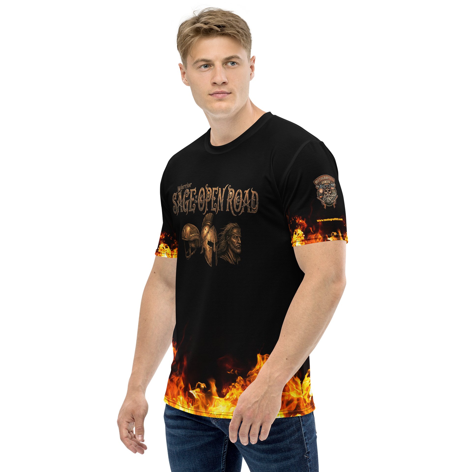 MötoGraffitti Warrior Sage Tee product image (3)