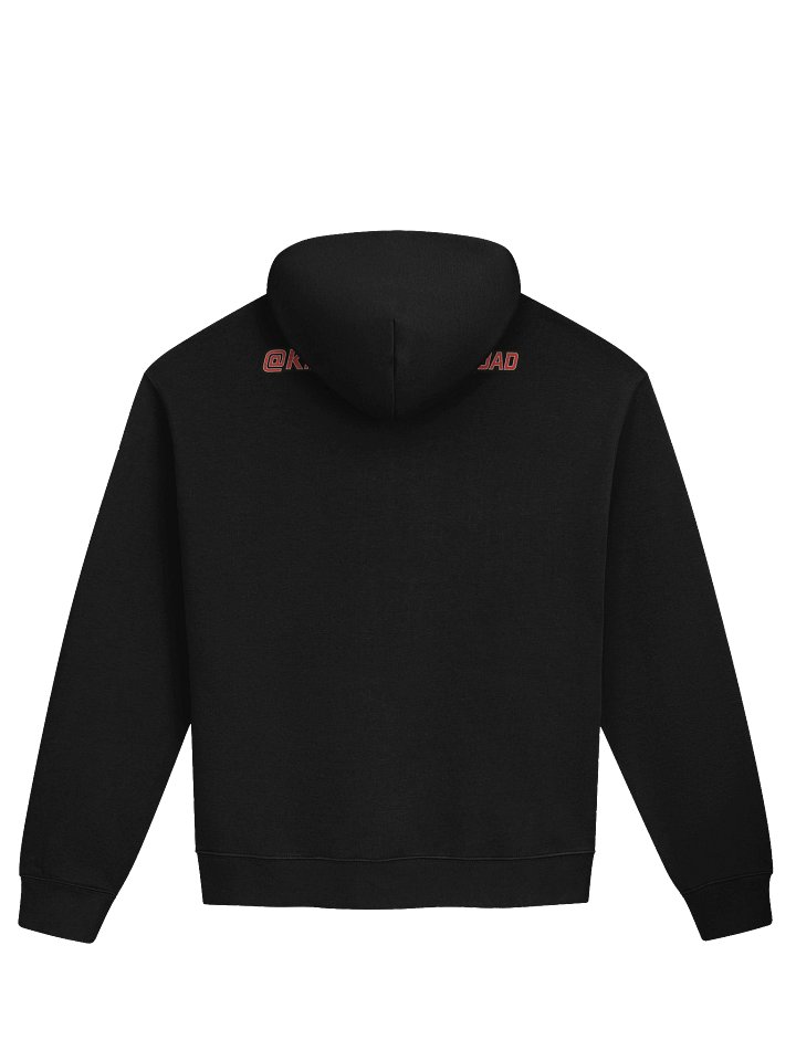 Bold Red Text Oversized Hoodie product image (4)