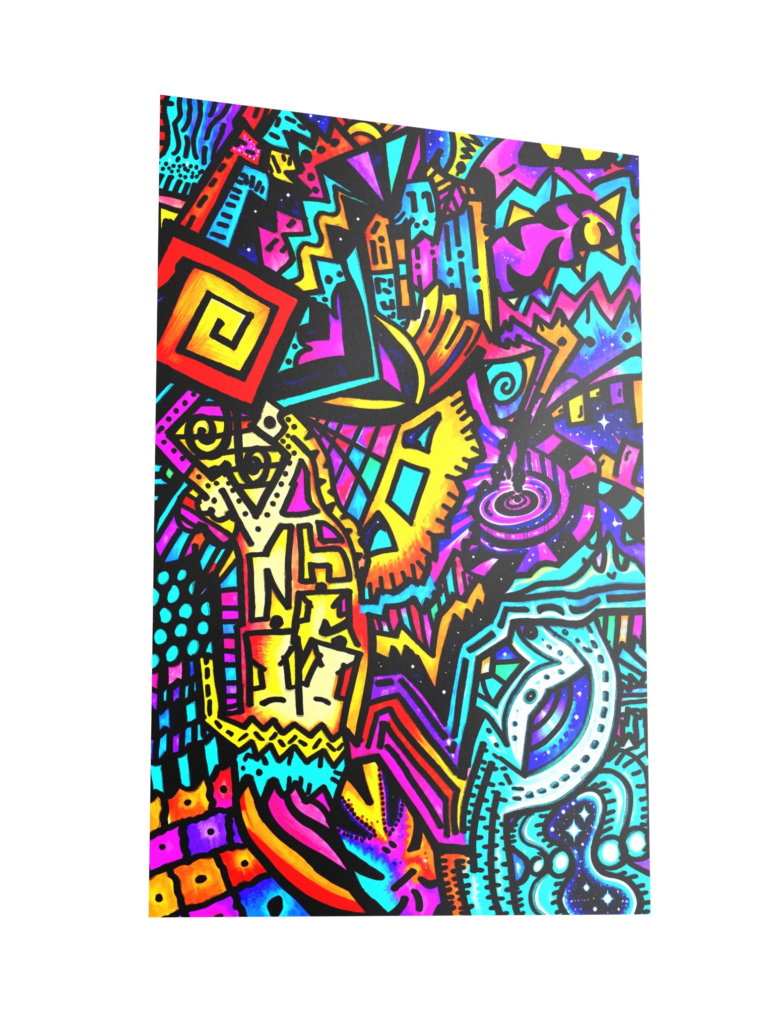 #28 Sucked into the Hive Mind - Color Poster product image (2)