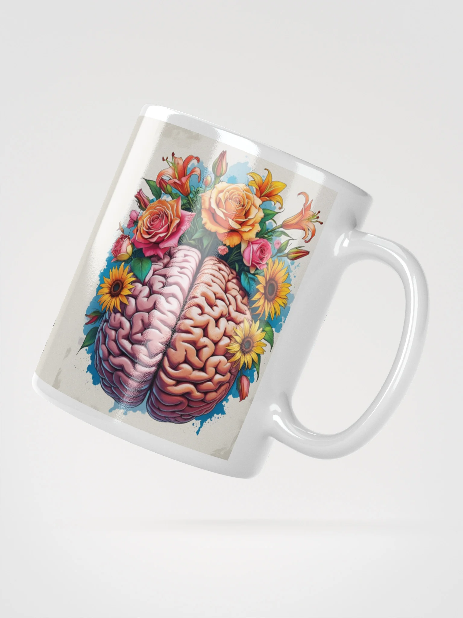 Floral Mental Health Mug product image (7)