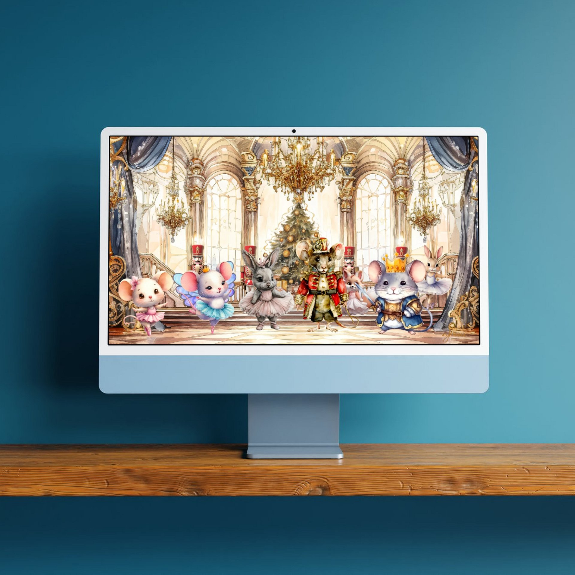 The Enchanted Nutcracker Ballet Desktop, Laptop, and Smart TV Digital Wallpaper product image (8)