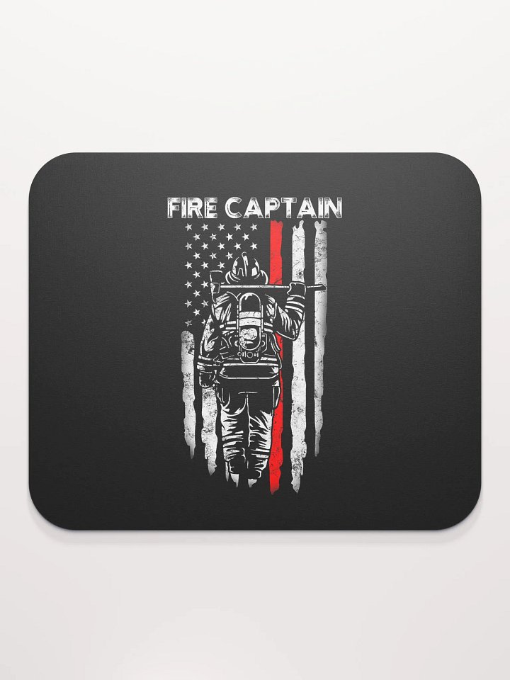 Fire Captain Fire Dept - Mouse Pad product image (2)