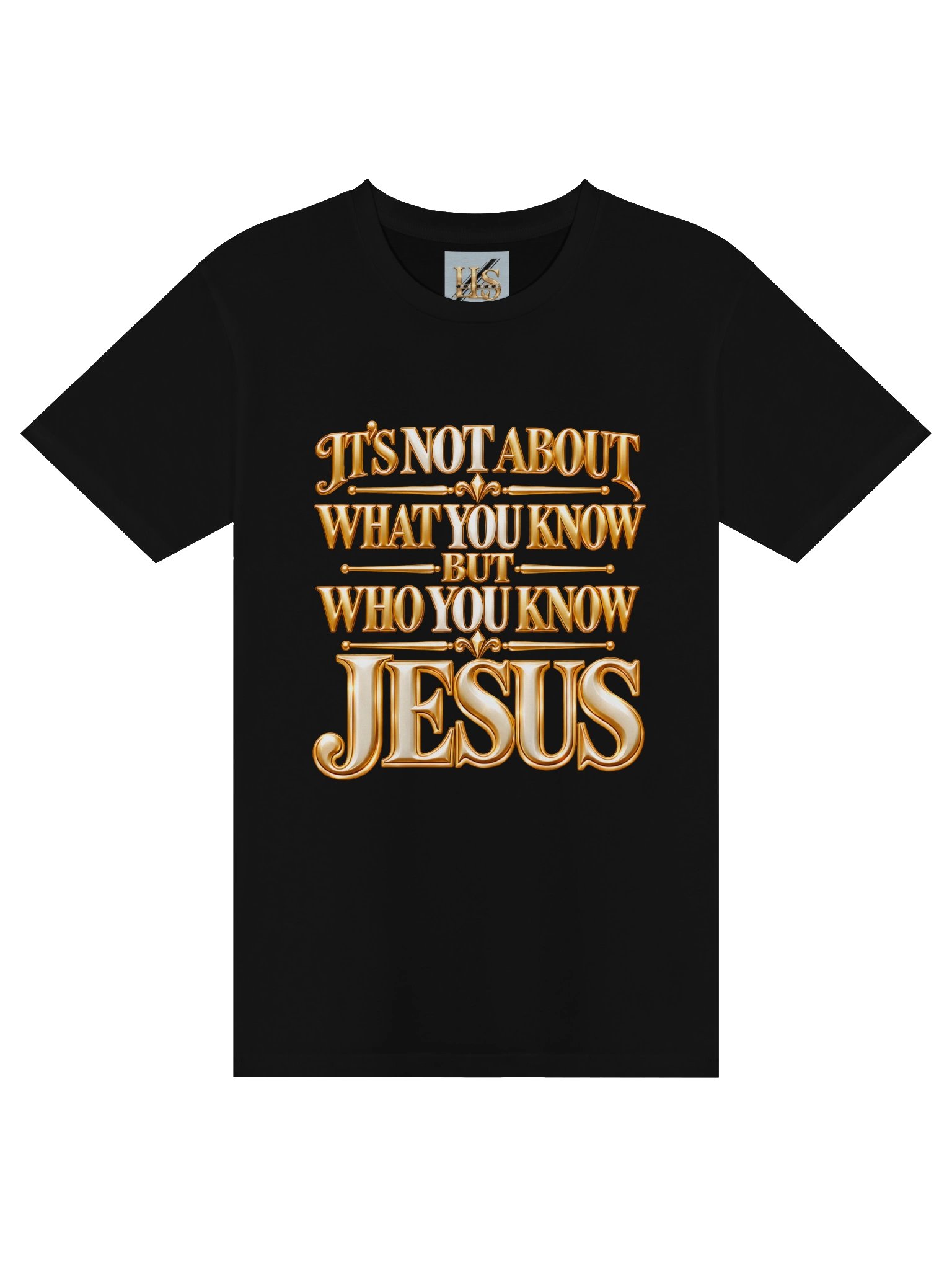 Who You Know: JESUS Champagne Gold Women’s Edition T-Shirt product image (1)
