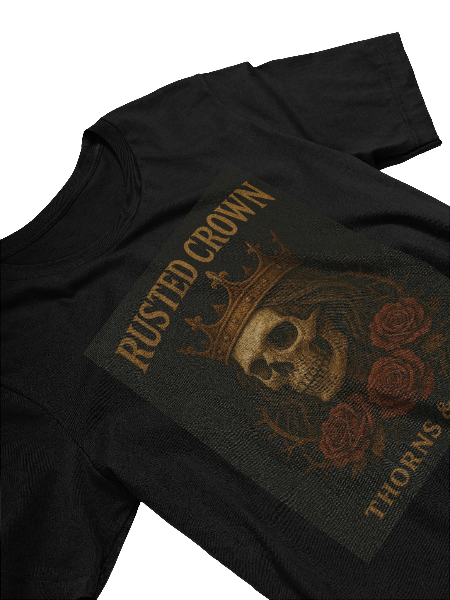 Rusted Crown & Roses T-Shirt product image (3)
