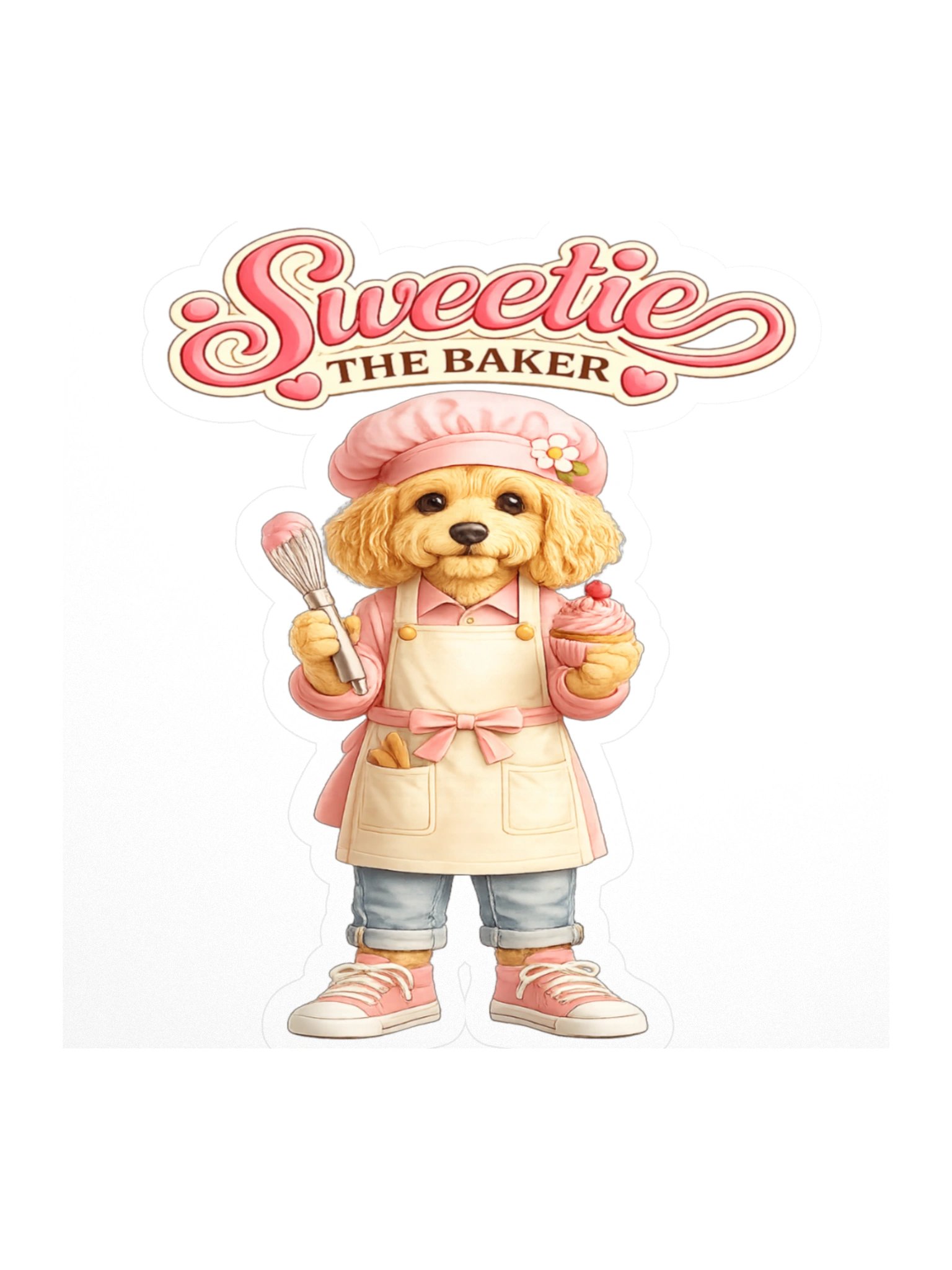 Sweetie The Baker Kiss Cut Sticker product image (1)