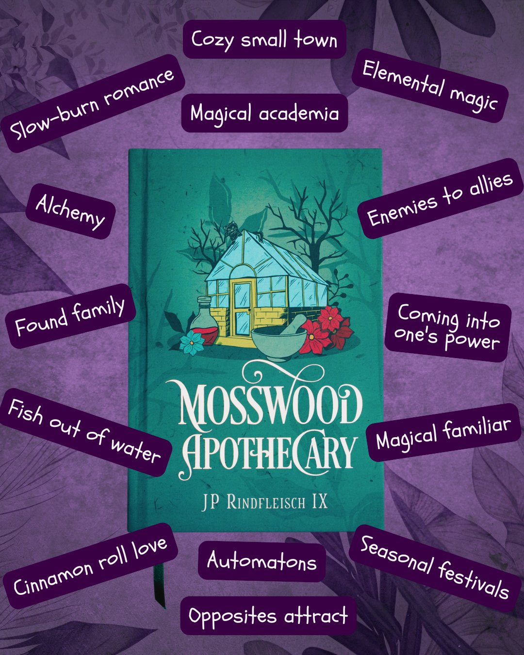 Mosswood Apothecary: Ebook — Cozy Queer Fantasy (Tales of Valdaes Book 1) product image (2)