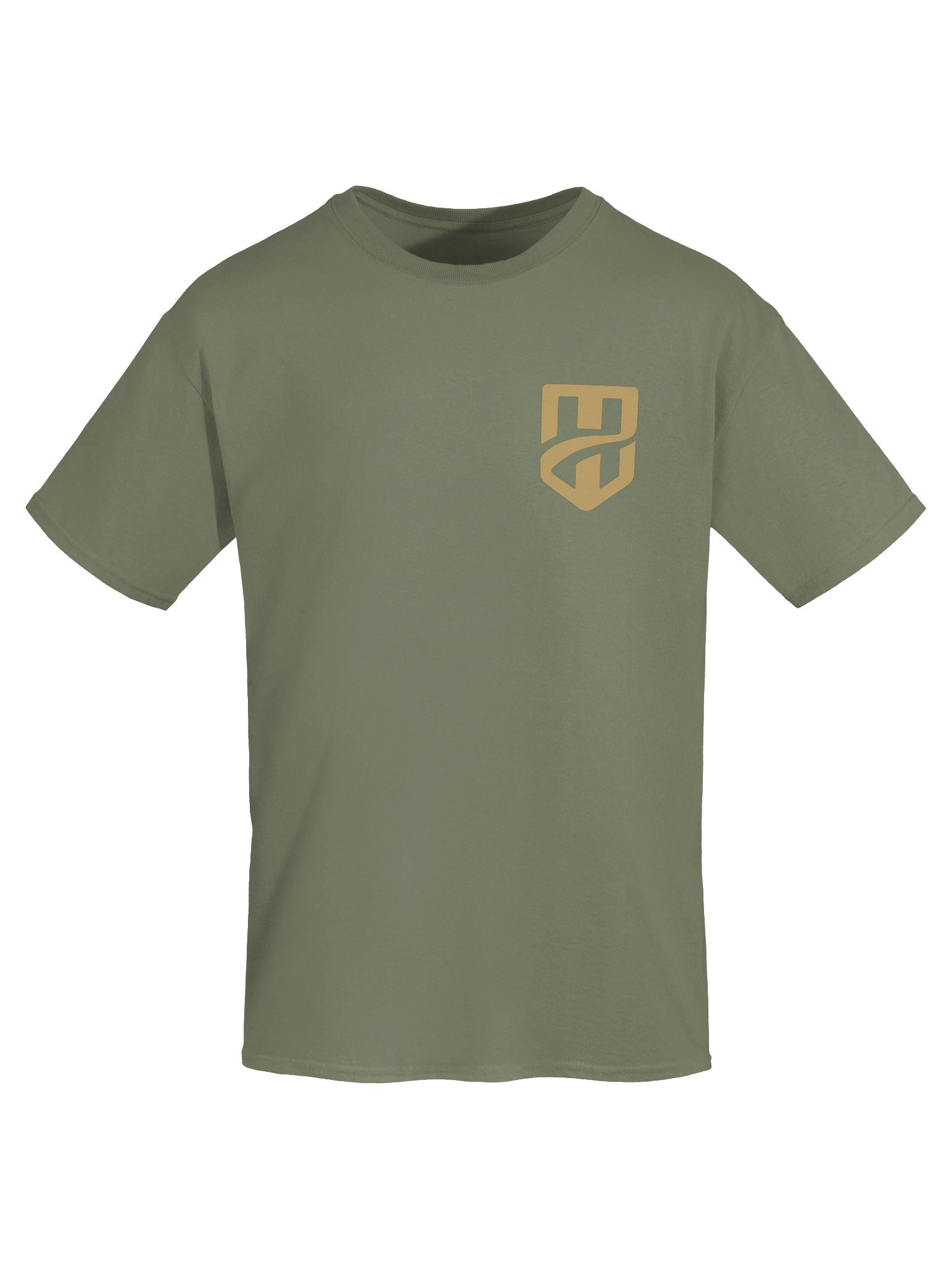 Heartland - Green Shield Logo Tee w/ Scenes on Back product image (19)