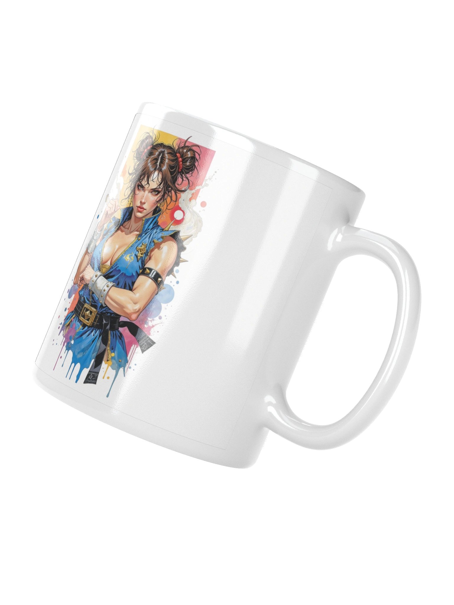 Dragon Kick Warrior Mug product image (3)