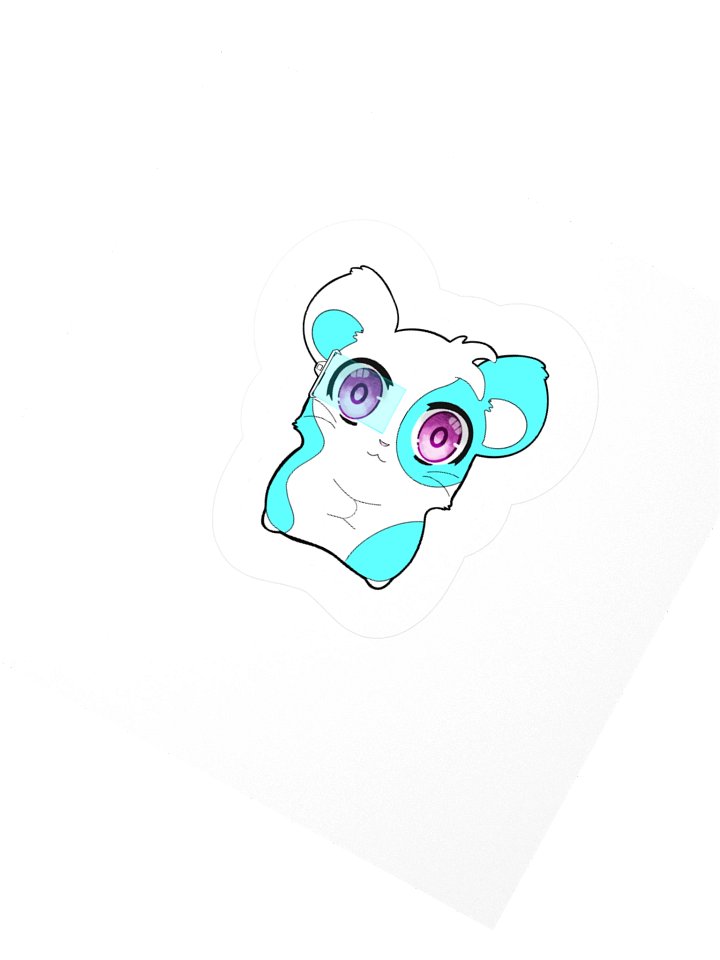 Space Hammy Sticker product image (8)