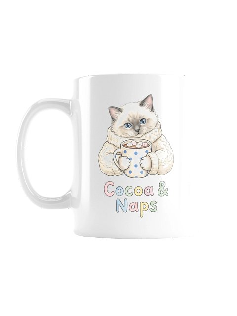 Cocoa Sweater Ragdoll Mug