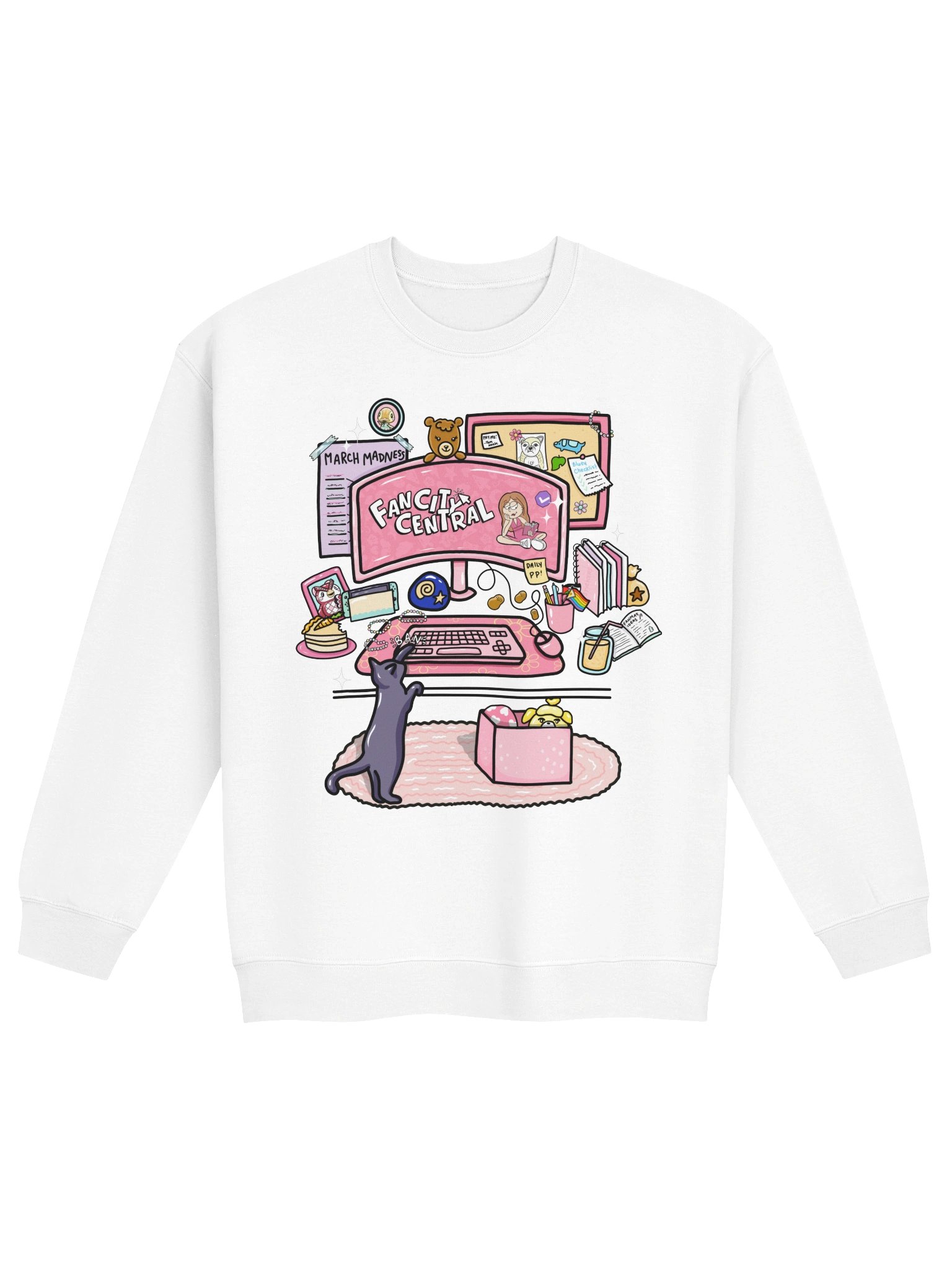 Fancitycentral Print | Crewneck product image (7)