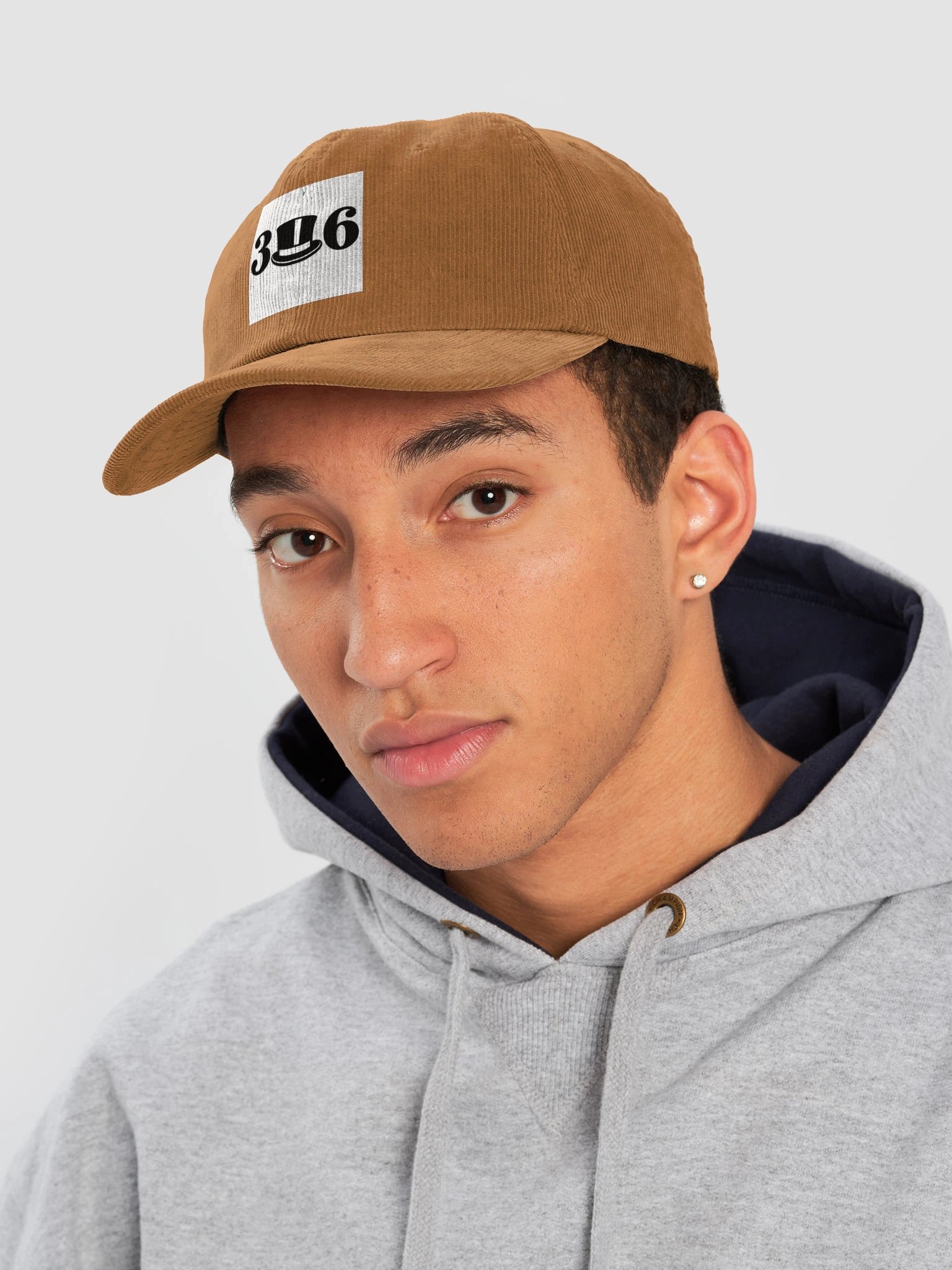 HAT Tommy Beechfield Corduroy Dad Hat product image (5)