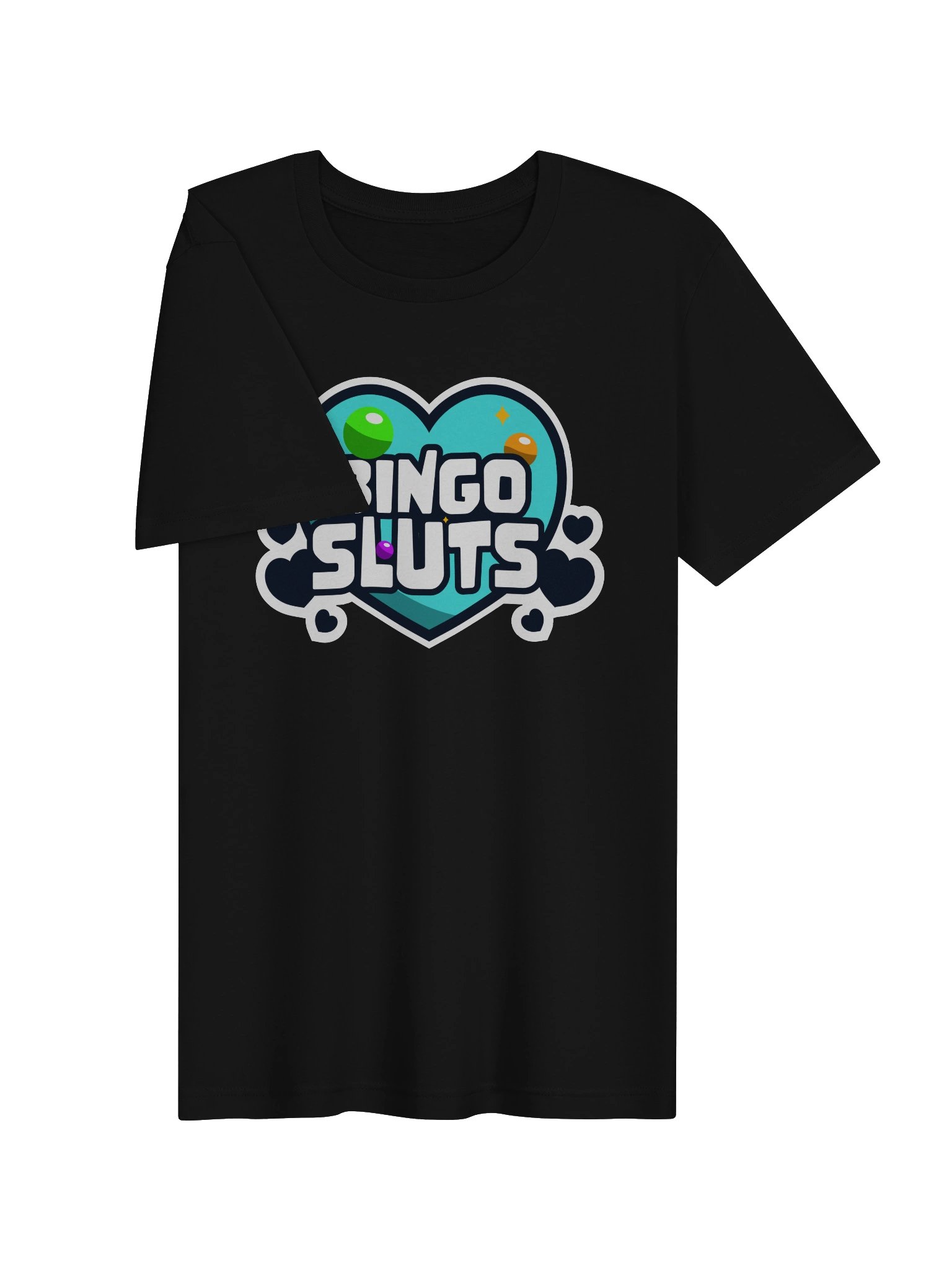 Bingo Sluts Neon Heart Logo Tee product image (24)