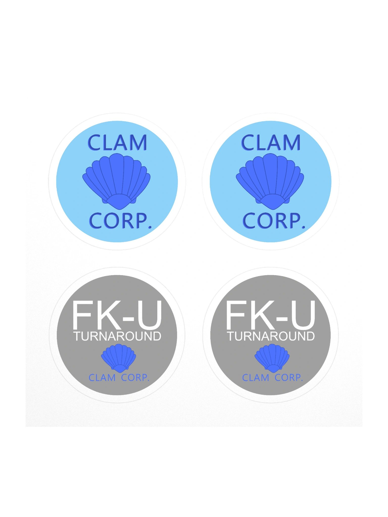 Clam Corp Stickers product image (1)