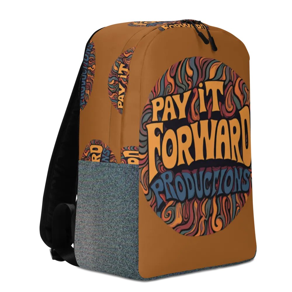 Psychedelic Swirl All-Over Backpack product image (8)