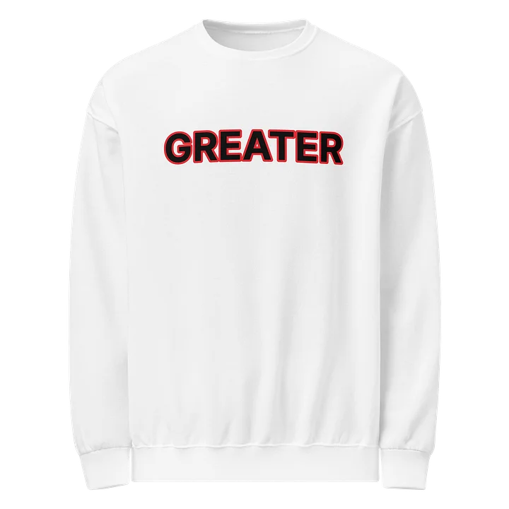Greater White Sweatshirt product image (1)