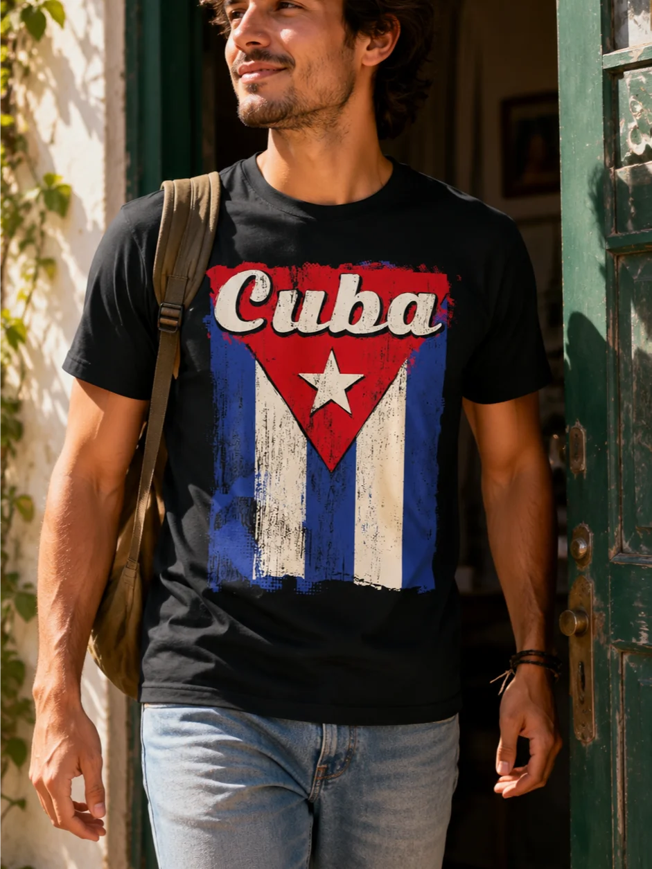 Cuba Flag Shirt Cuban Pride Bandera de Cuba product image (21)