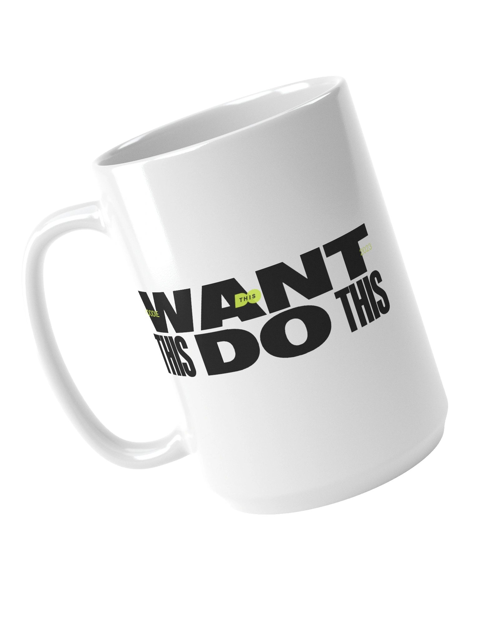Bold White Mug product image (4)