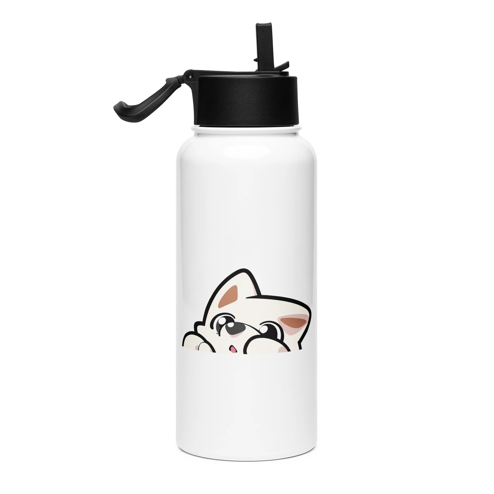 Lurk Stainless Steel Water Bottle with a Straw product image (4)