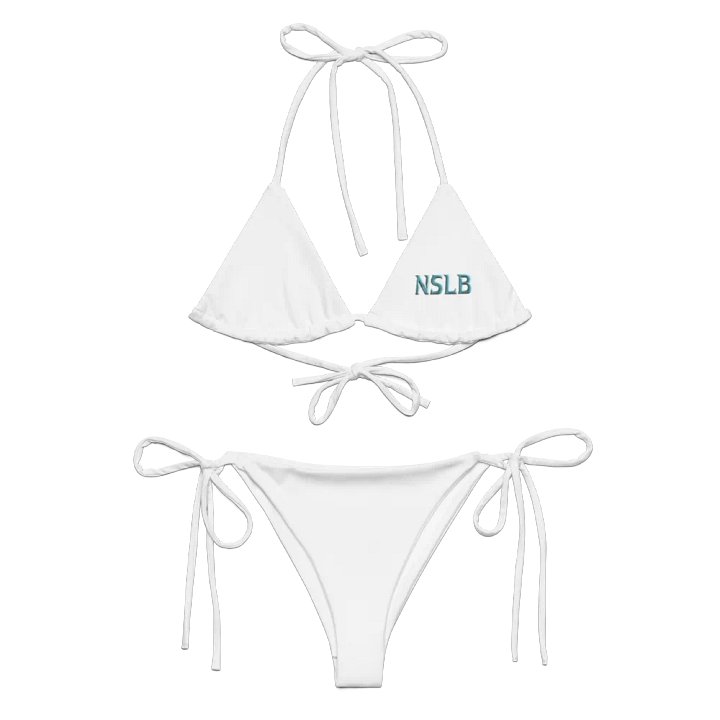 Shimmering NSLB Metallic Blue Bikini Set product image (1)