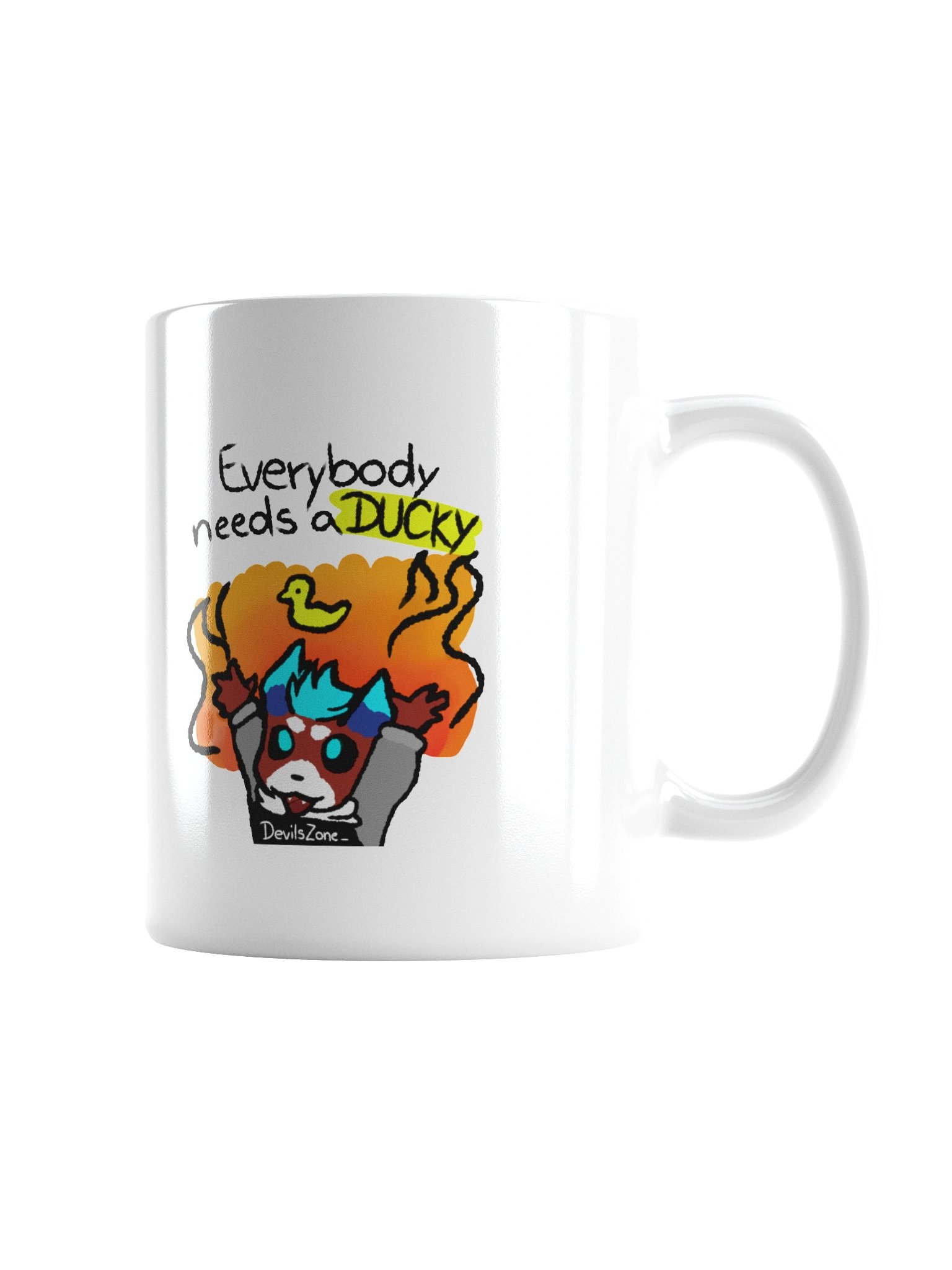 Everybody needs a DUCKY White Mug product image (2)
