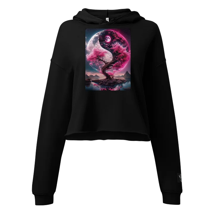 Celestial Harmony Crop Hoodie product image (1)
