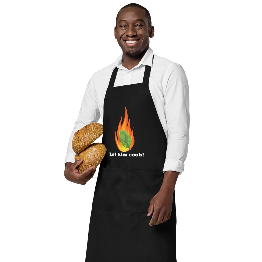 Let him cook - Chef's apron product image (3)