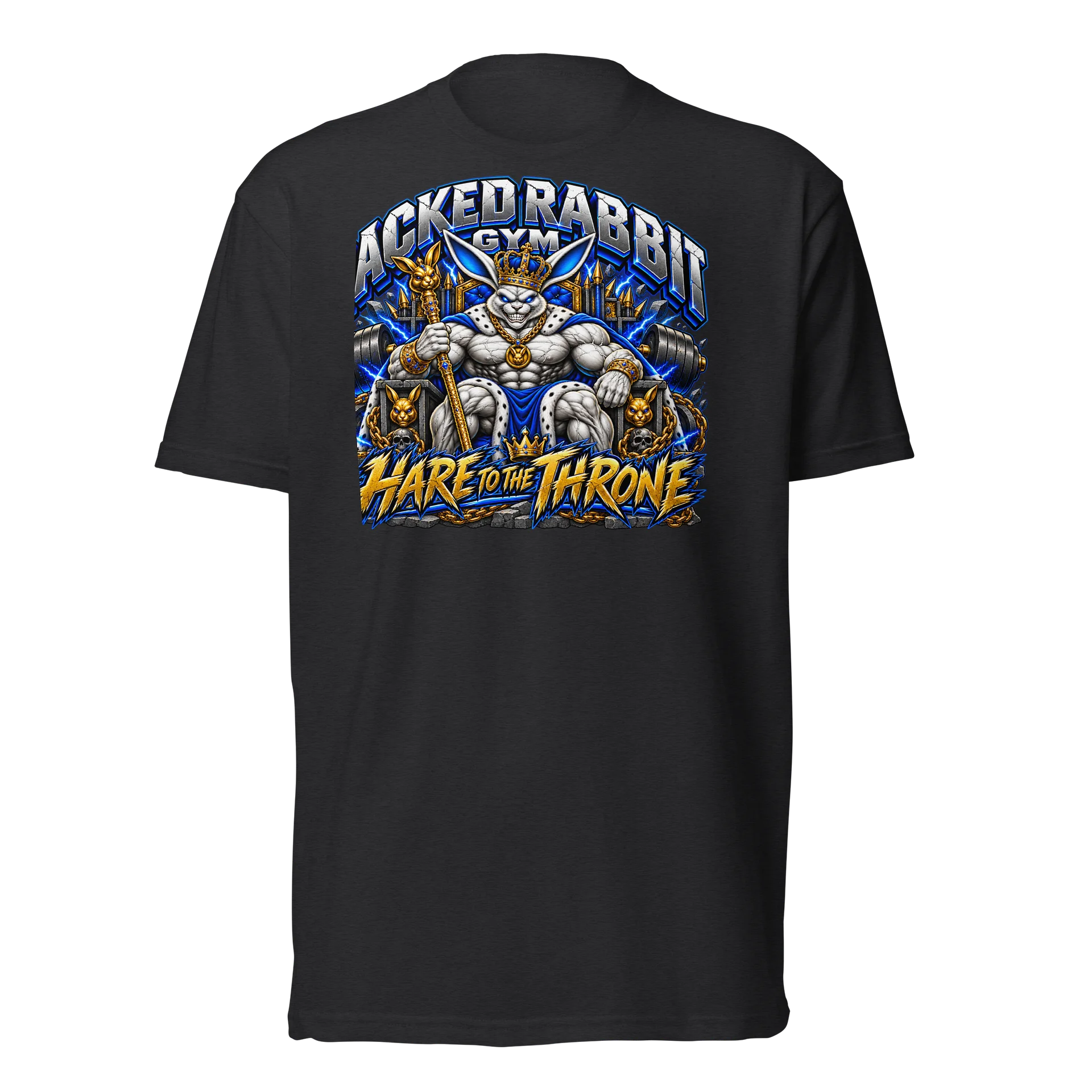 Jacked Rabbit Gym – Hare to the Throne Tee product image (1)