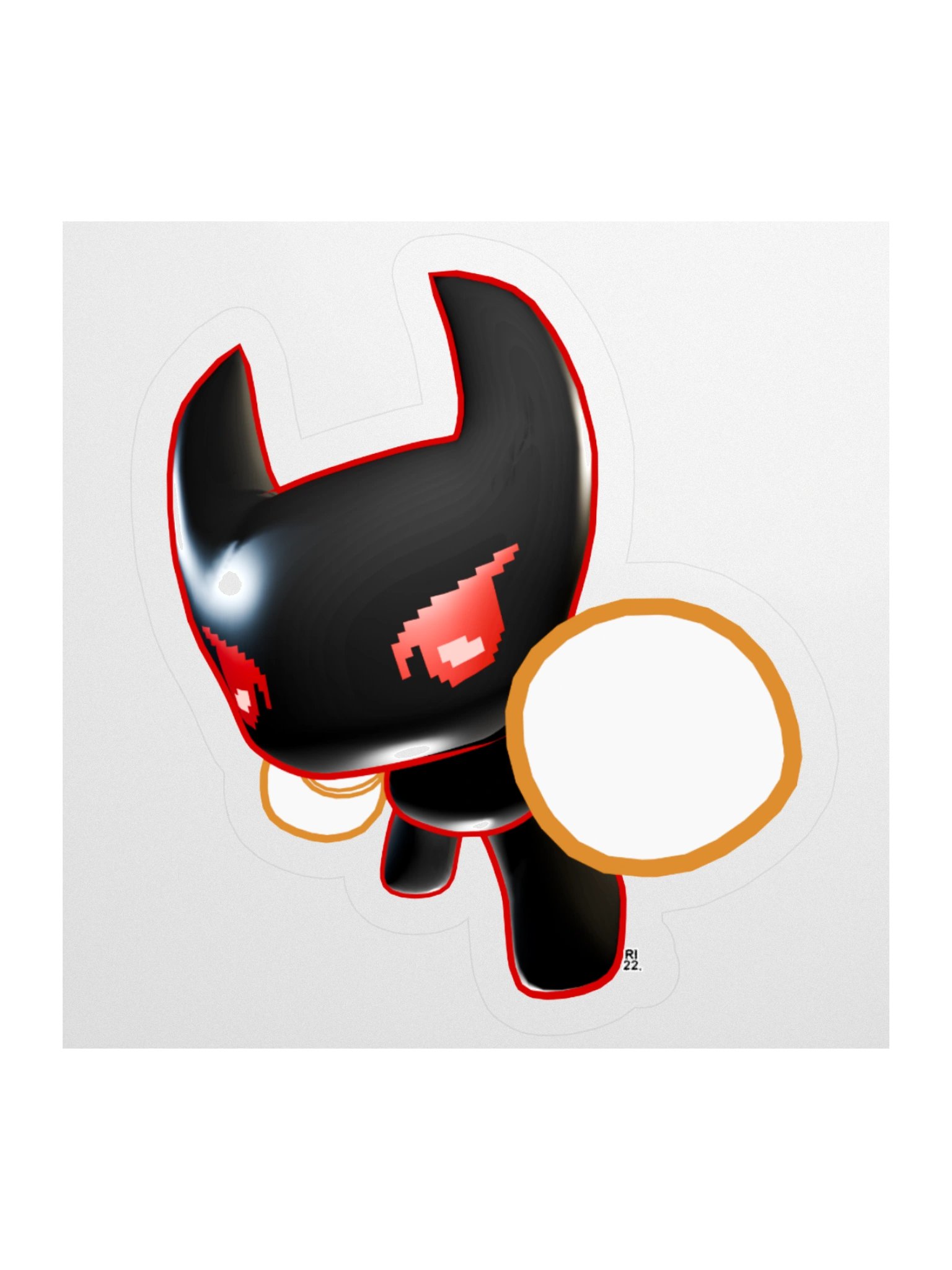 DARK GLOVES Sticker product image (1)