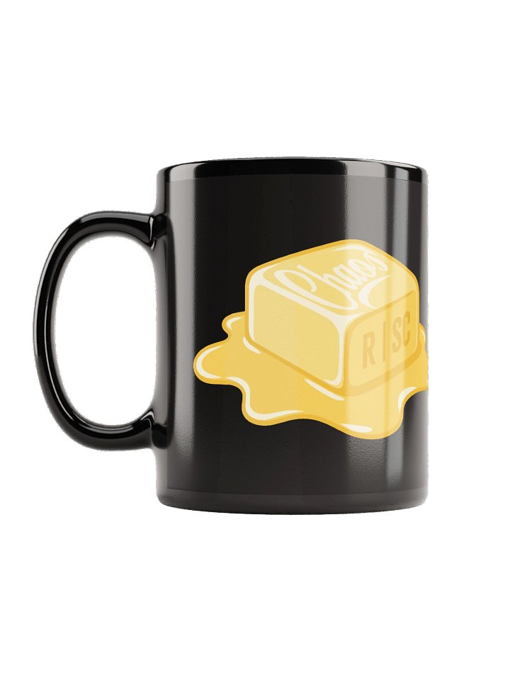 Pat My Butterrrr Black Mug product image (1)