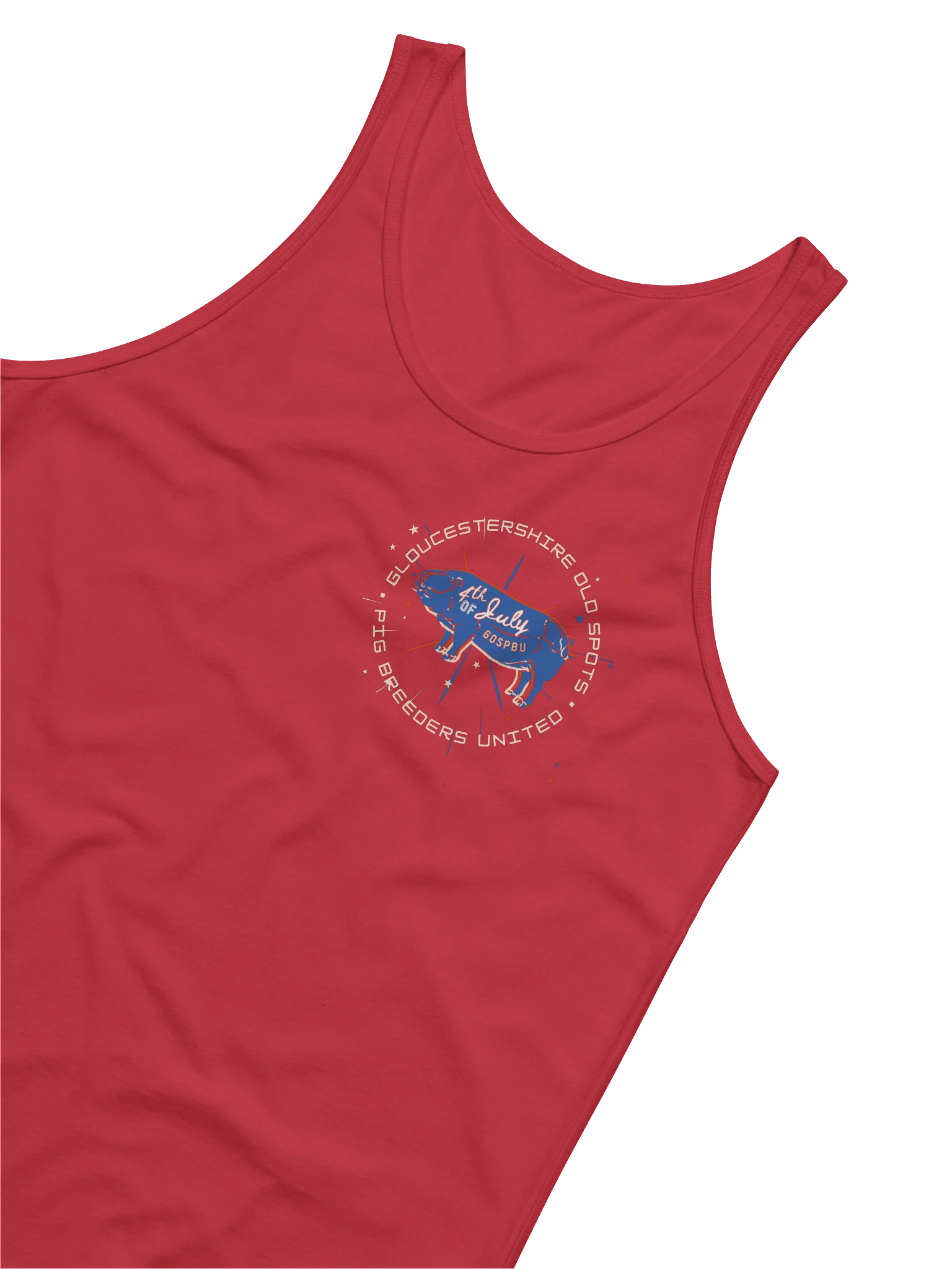 4th of July Pig Breeders United Tank product image (4)