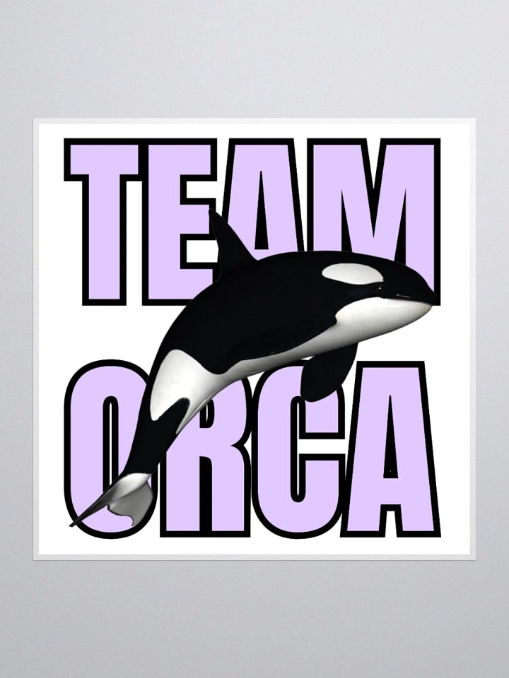 Team Orca Sticker product image (1)