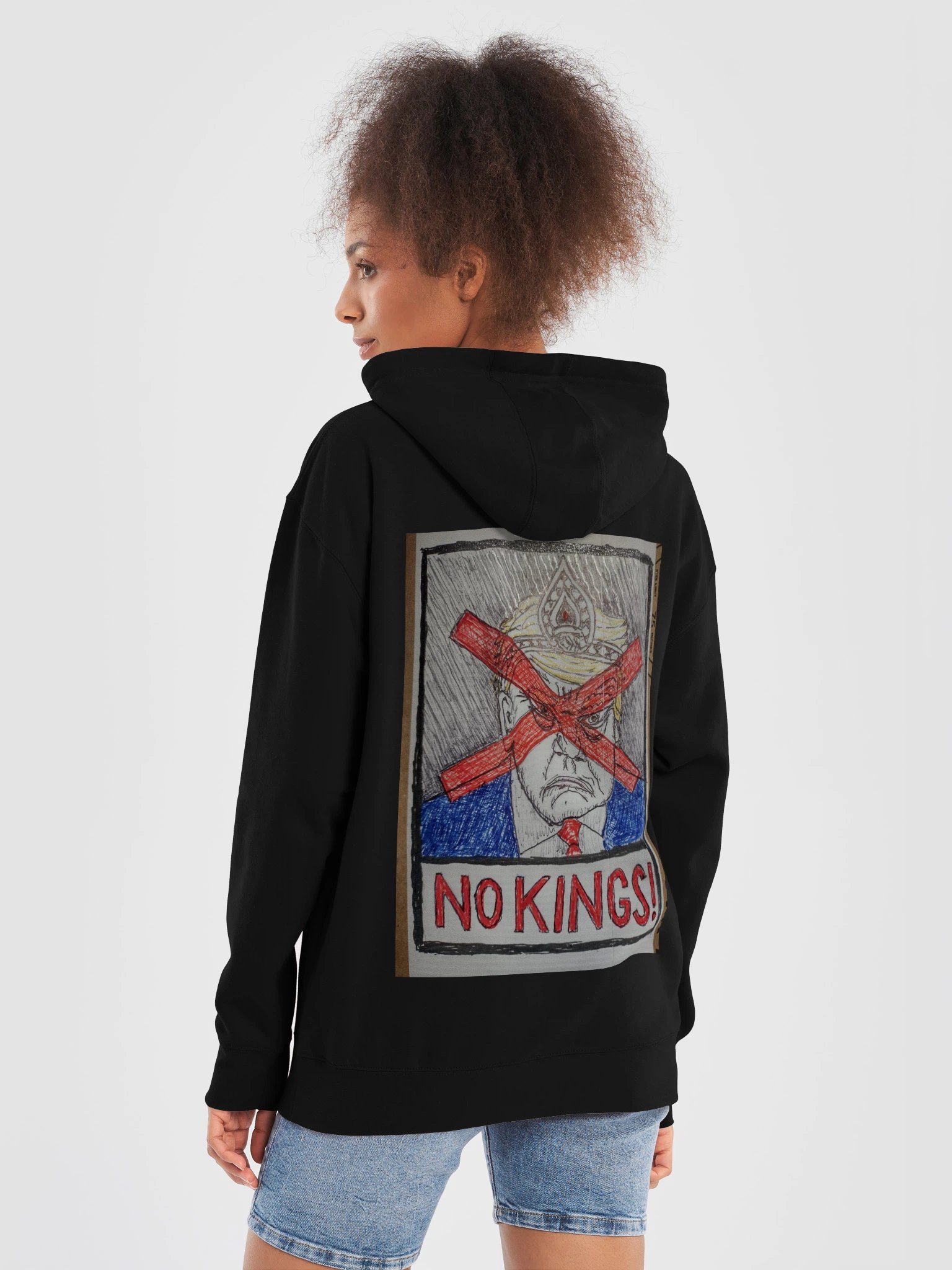 NO KINGS! - Hoodie product image (2)