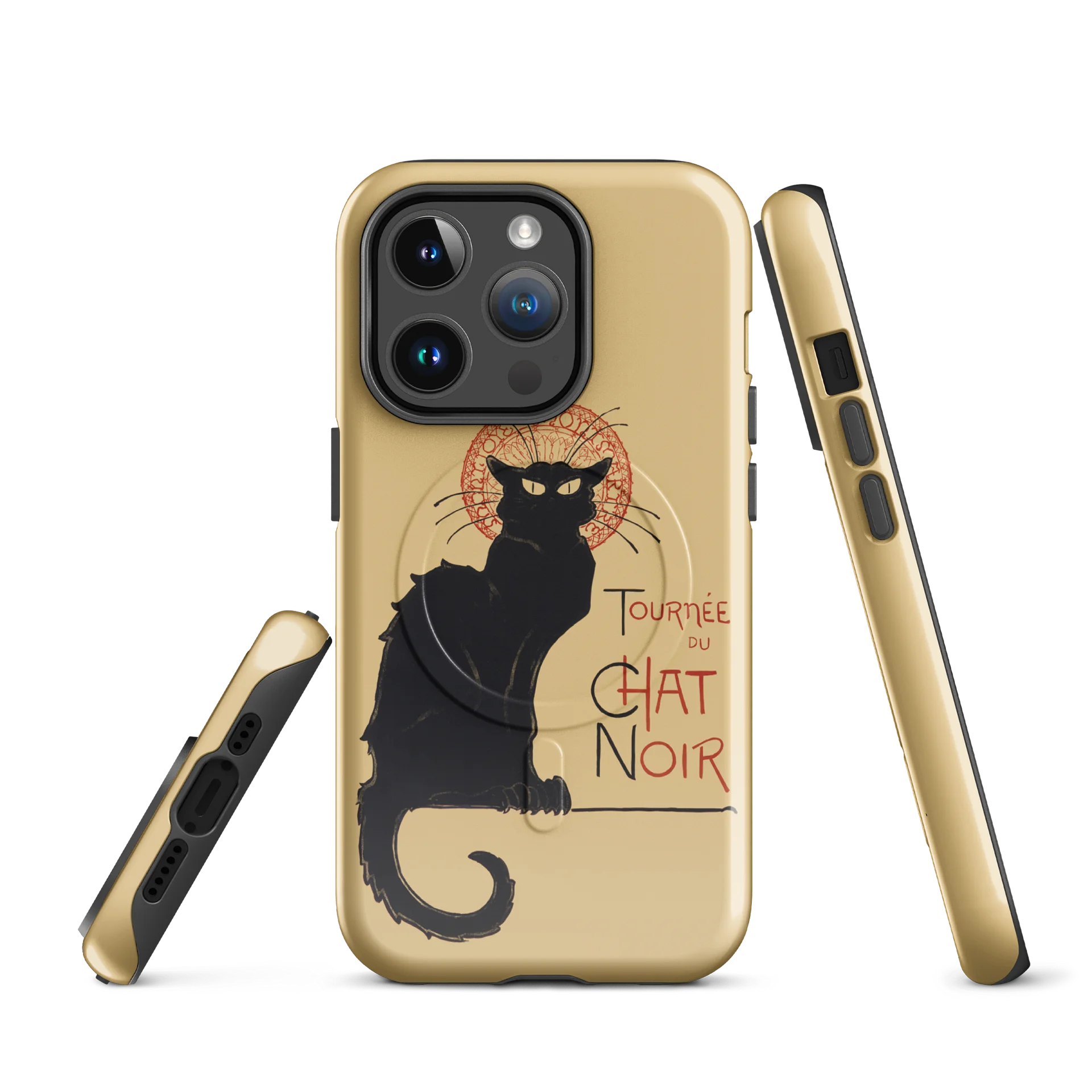 Le Chat Noir Minimal Cat iPhone® MagSafe® Tough Case product image (5)