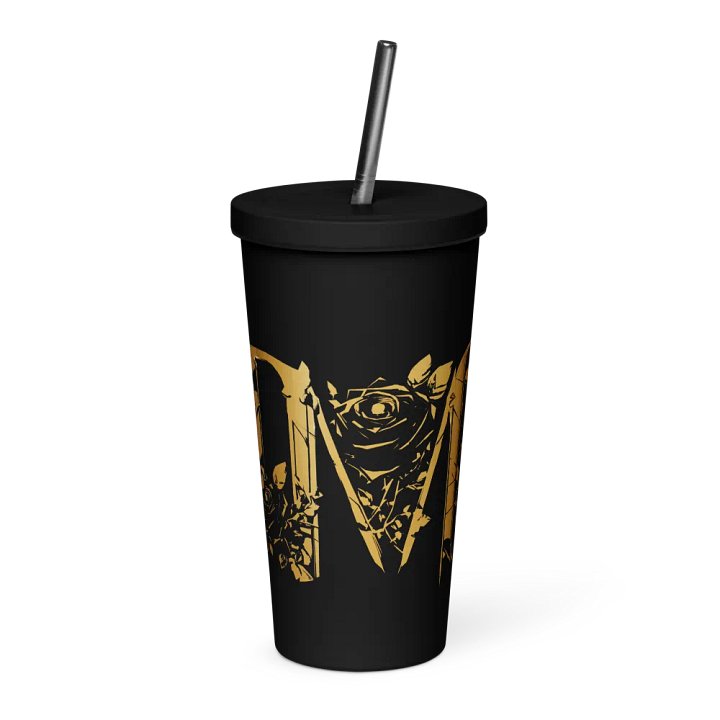 DM Insulated Tumbler w/ Straw product image (1)