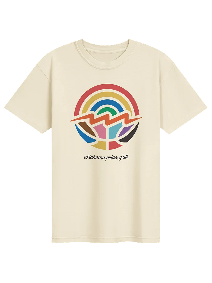 Oklahoma Love and Thunder Pride Tee product image (2)