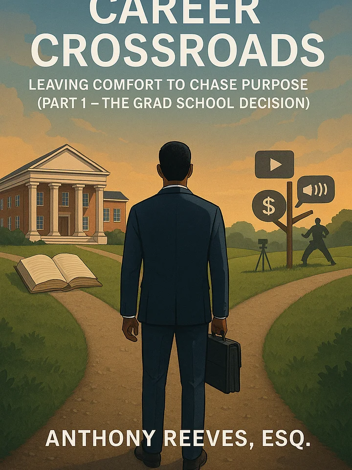 Career Crossroads: Choosing Growth Over Comfort (Part 1 – The Grad School Decision) product image (1)