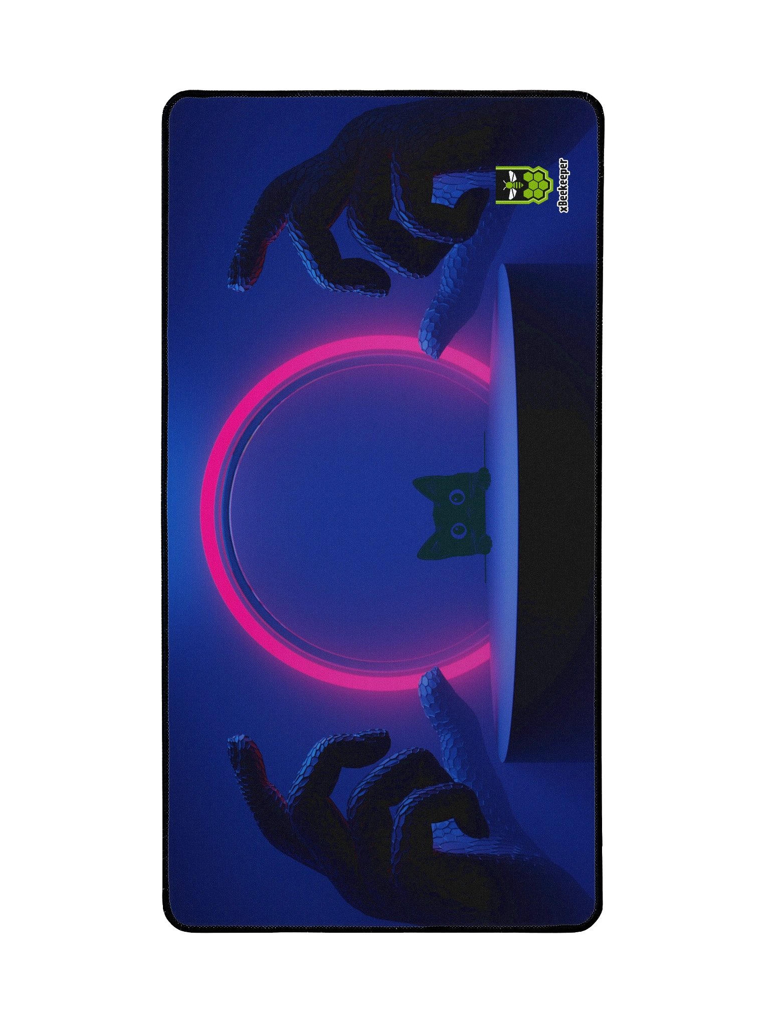 Lurking Cat Desk Mat product image (2)