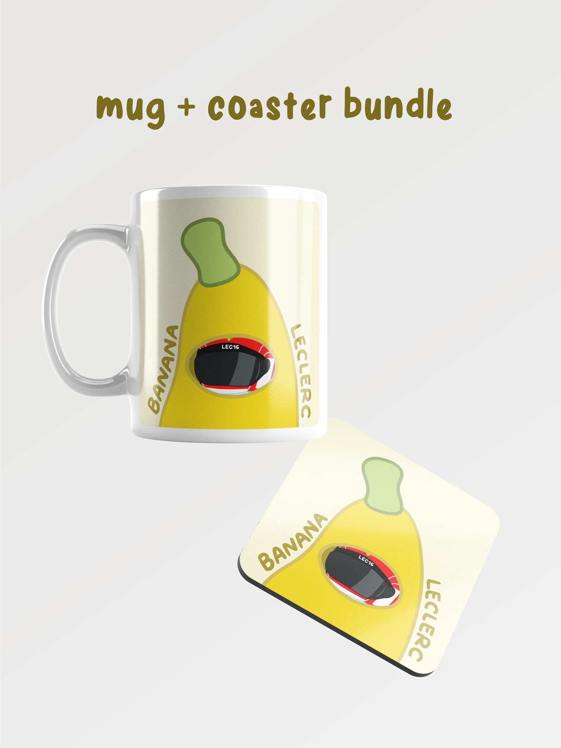 Banana Leclerc - Mug + Coaster Bundle product image (1)