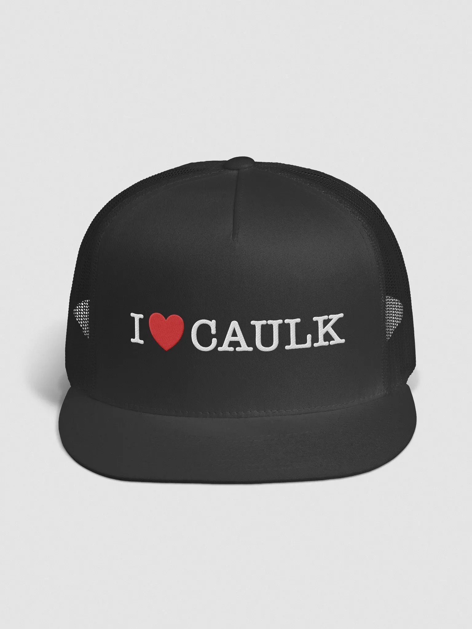 I LOVE CAULK / Dark Trucker Hat product image (3)