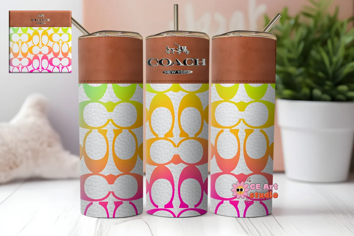 Handbag Rainbow Tumbler Wrap product image (1)