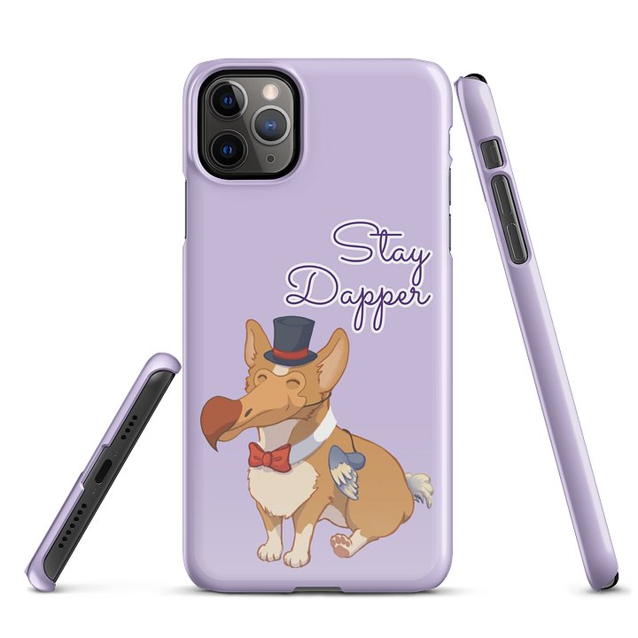Dapper Dodo in Disguise Snap Case - Fog product image (5)