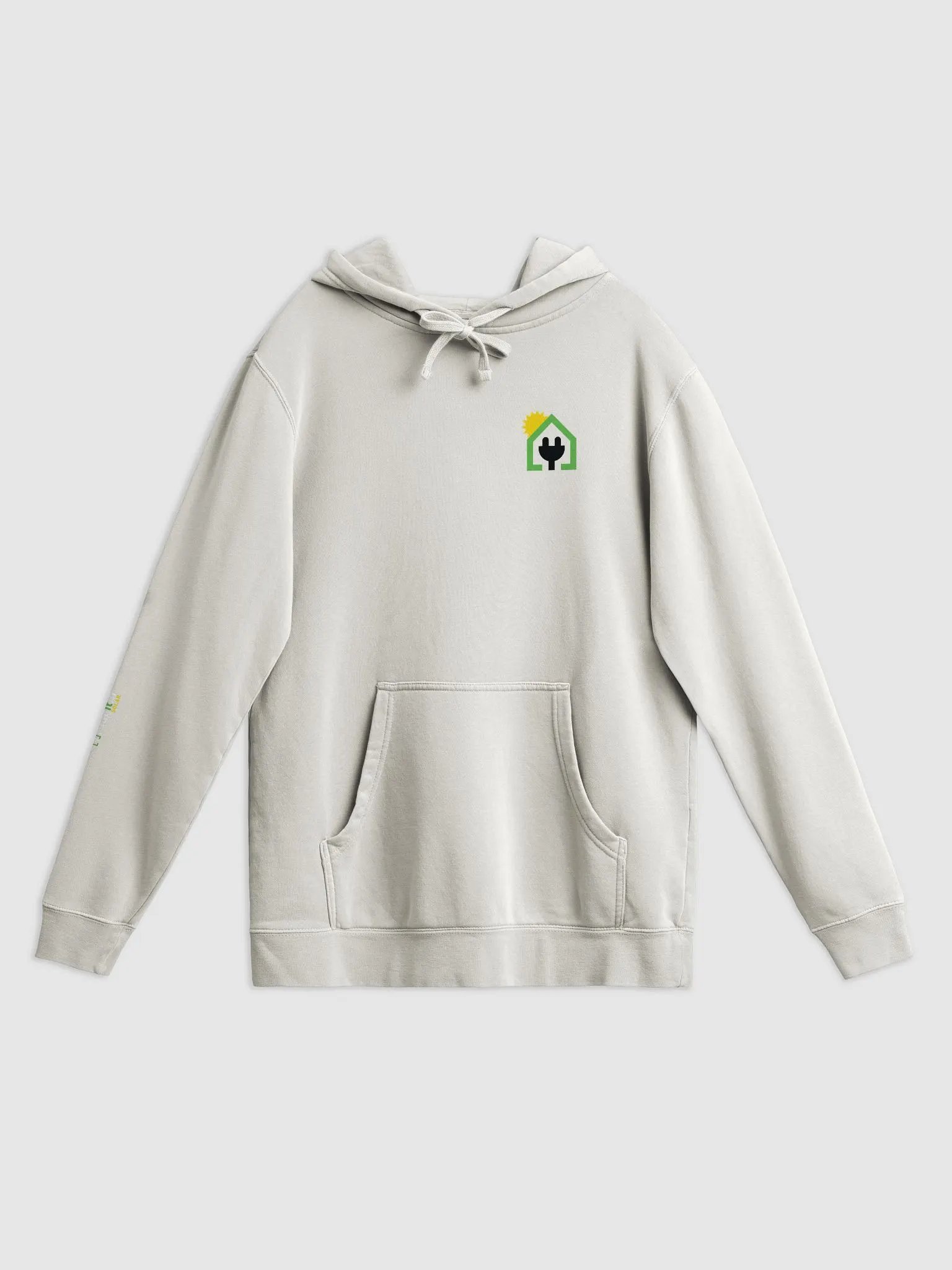 Plug It In Solar High-Quality Pigment Dyed Hoodie product image (5)