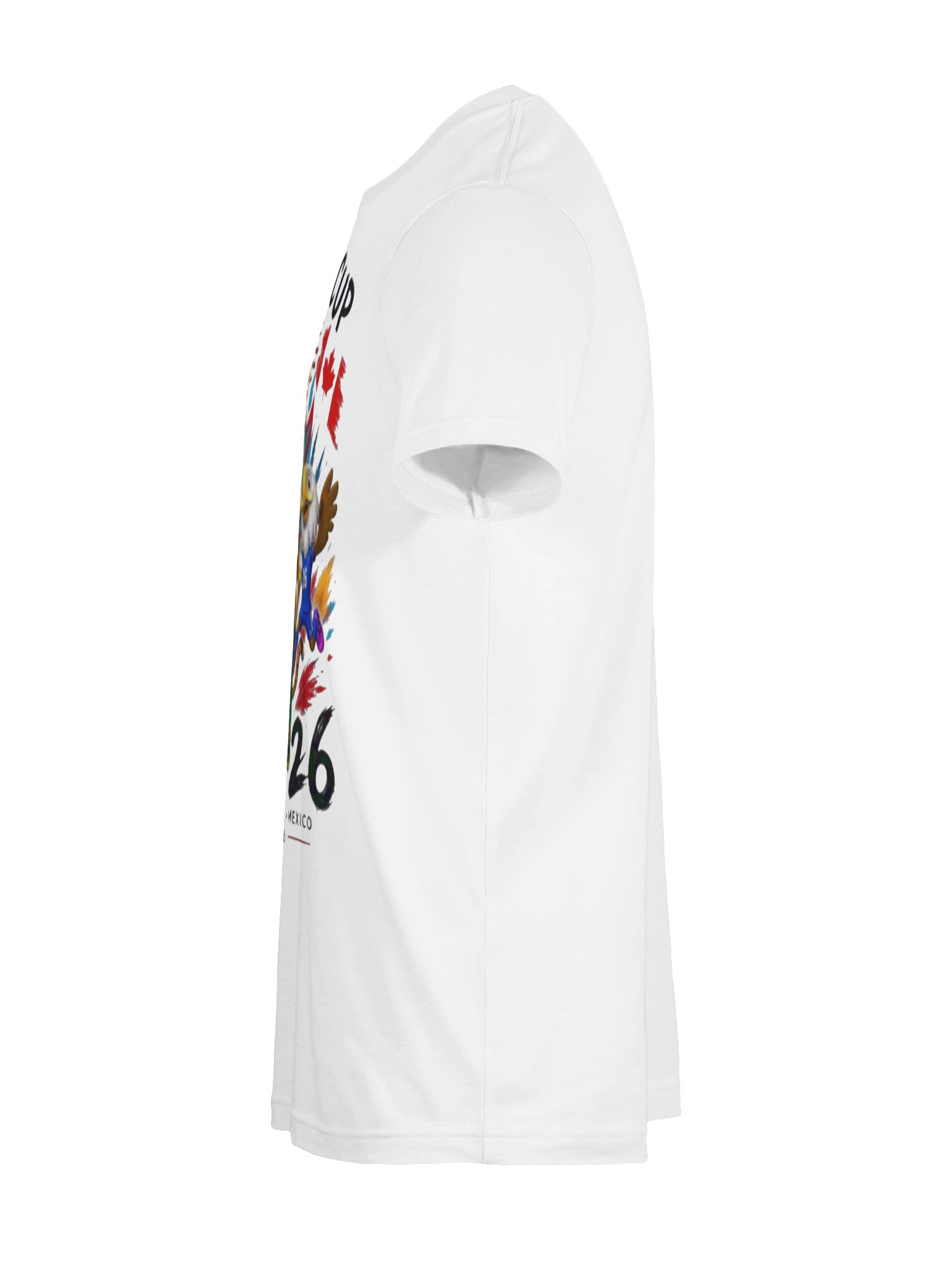 USA Canada Mexico 2026 Global Soccer Tournament Mascot Tee product image (4)